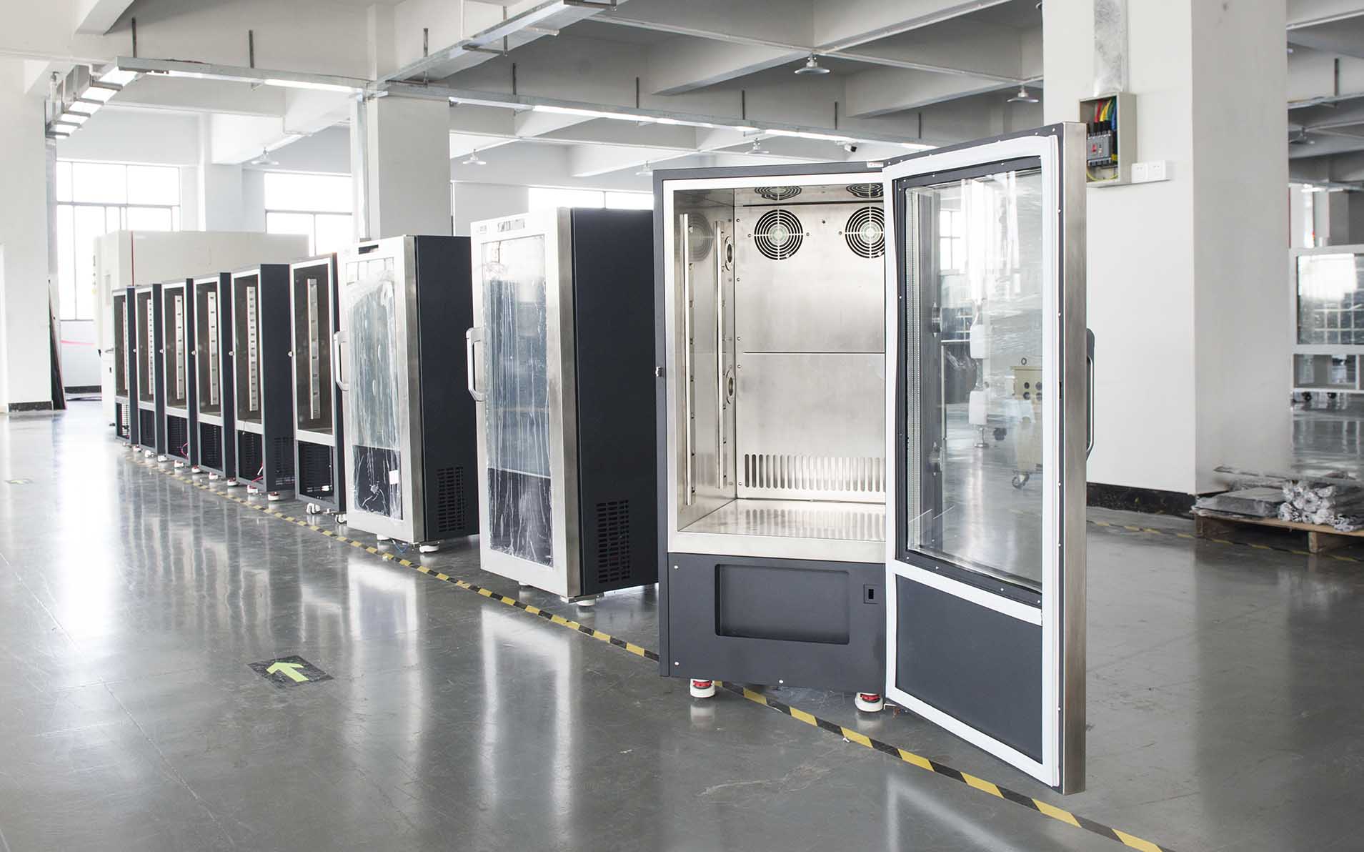 Environmental Chamber Intergrated with Coin Cell Test Equipmnets, single stage compressor cooling systems